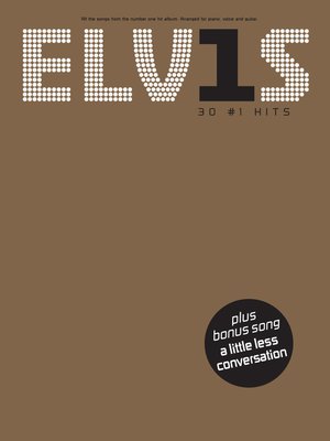 cover image of Elvis: 30 #1 Hits